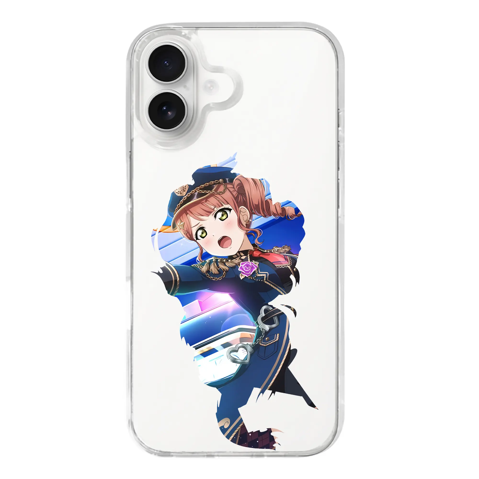 Love Live! グッズ,上原歩夢 - iPhone 17シリーズ 透明スマホケース – 薄型・耐衝撃・精密フィット保護カバー